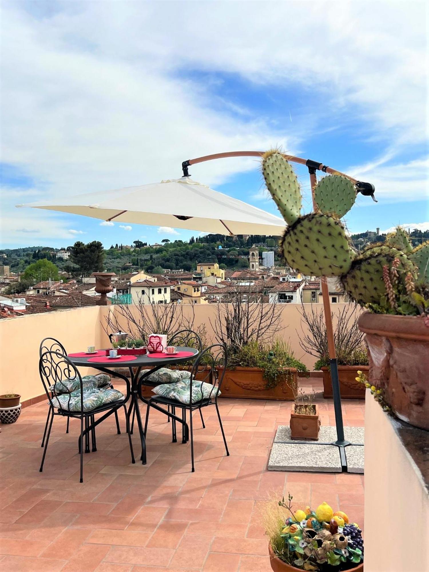 Bianca'S Home-Breathtaking Terrace 360° View Of Флоренция Экстерьер фото