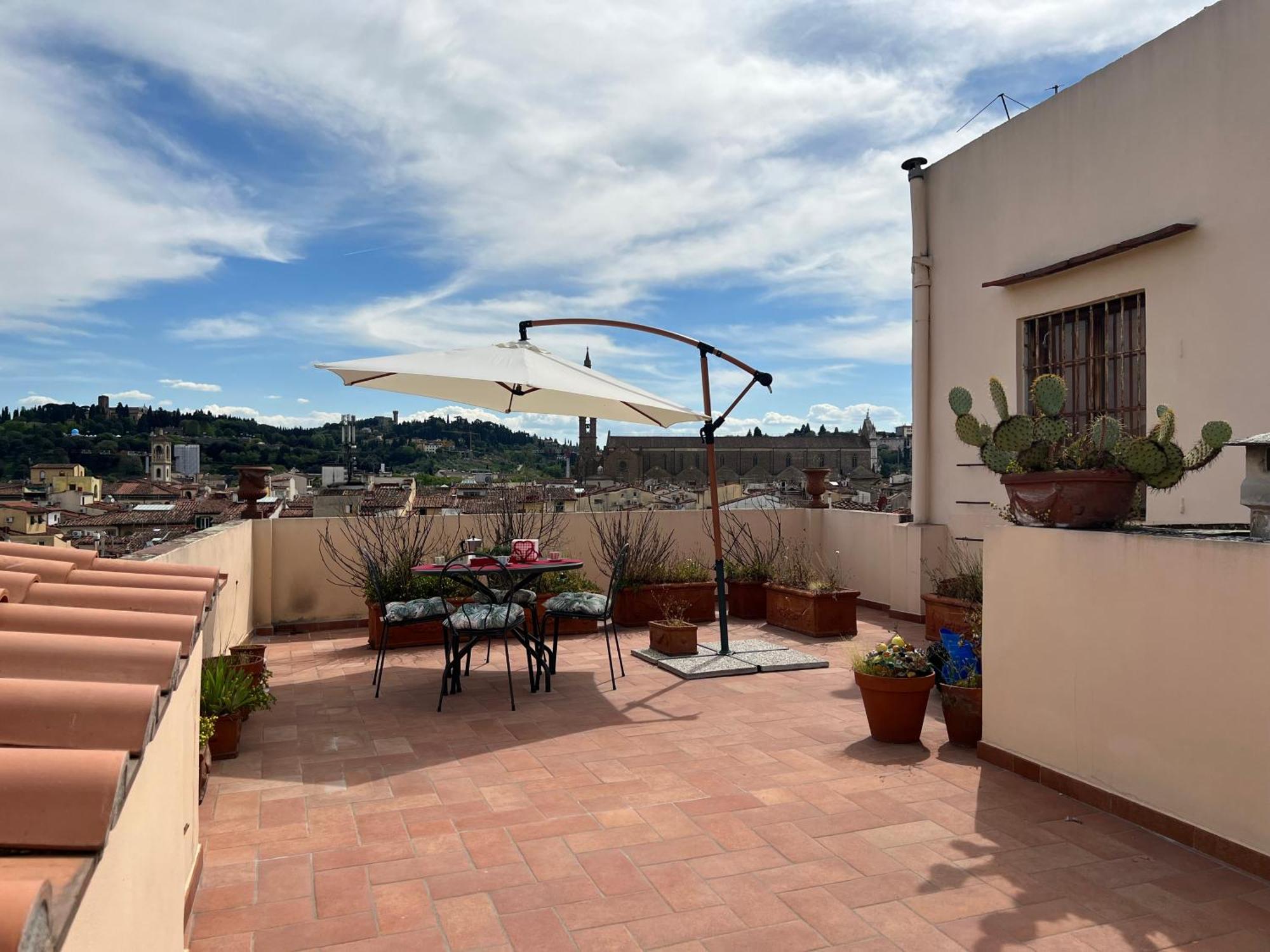 Bianca'S Home-Breathtaking Terrace 360° View Of Флоренция Экстерьер фото